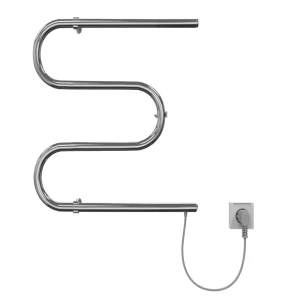 Полотенцесушитель электрический Арго М-Э 50-40 400x500 мм 30 Вт M-образный цвет хром