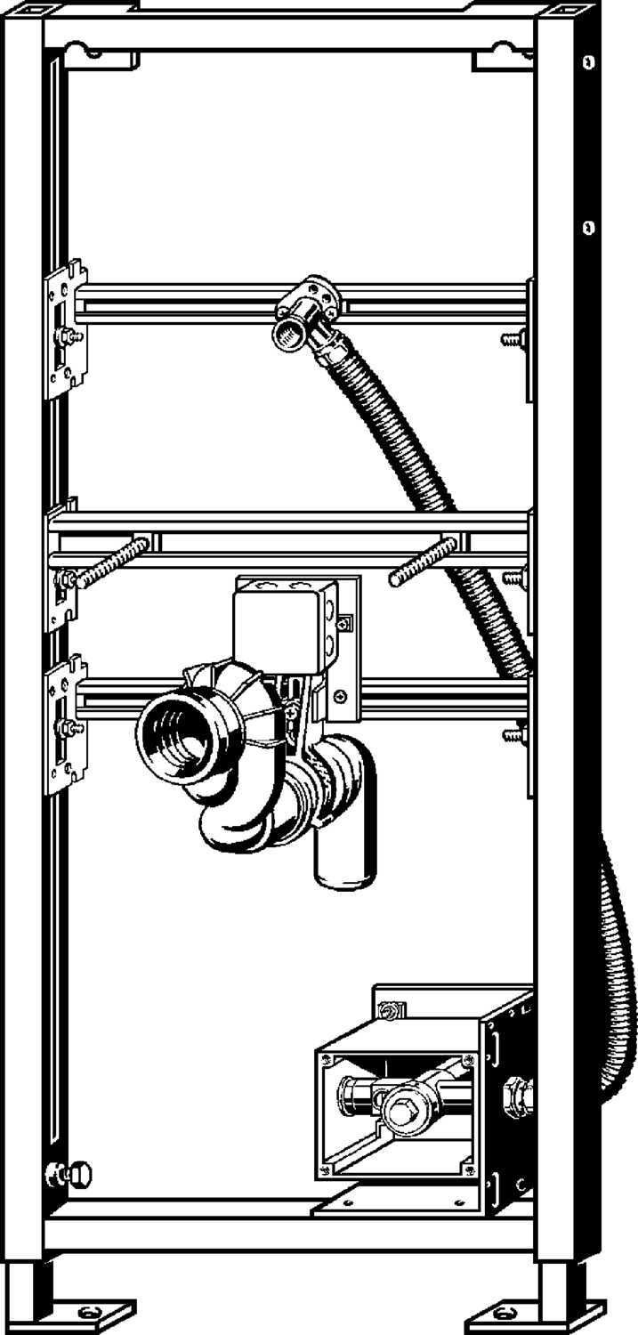 Системная техника  Viega Eco Plus  Элементы для писсуаров VIEGA 655 815 1) Модель 8152.3 Santreyd  - Вид №1