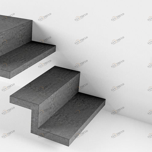 BetOn Ступень лестницы с креплением 600*900 серая ЛЕСТНИЦЫ ИЗ БЕТОНА ST702