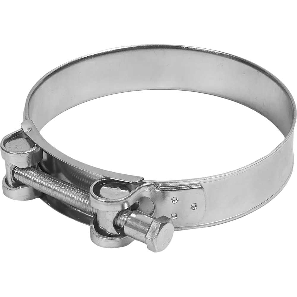 СТРОЙБАТ Хомут силовой оцинкованный для труб 104-112 мм 85883053 STLM-0066010