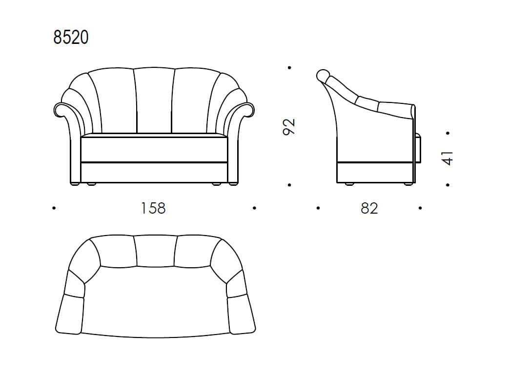 Ткань диван Wittmann Haus Koller ARCH-00019427 - Вид №1