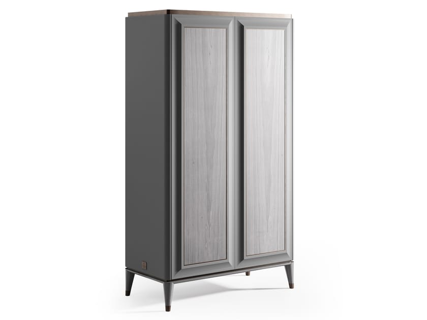 Шкаф из шпона с распашными дверцами CPRN HOMOOD Blue Moon ARCH-00044641