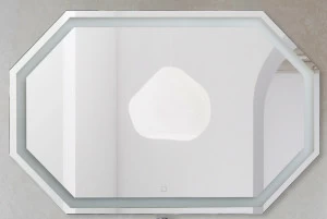 Зеркало с встроенным светильником и сенсорным выключателем BelBagno SPC-OTT-1200-800-LED-TCH