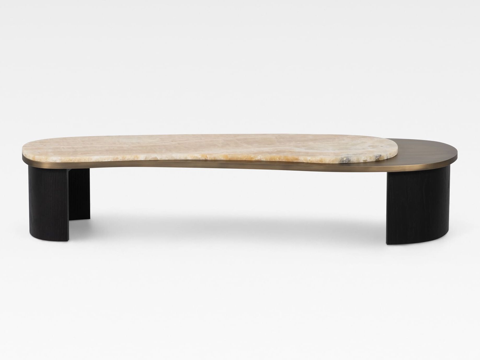 Низкий деревянный журнальный столик Greenapple Armona ARCH-00070165 - Вид №1