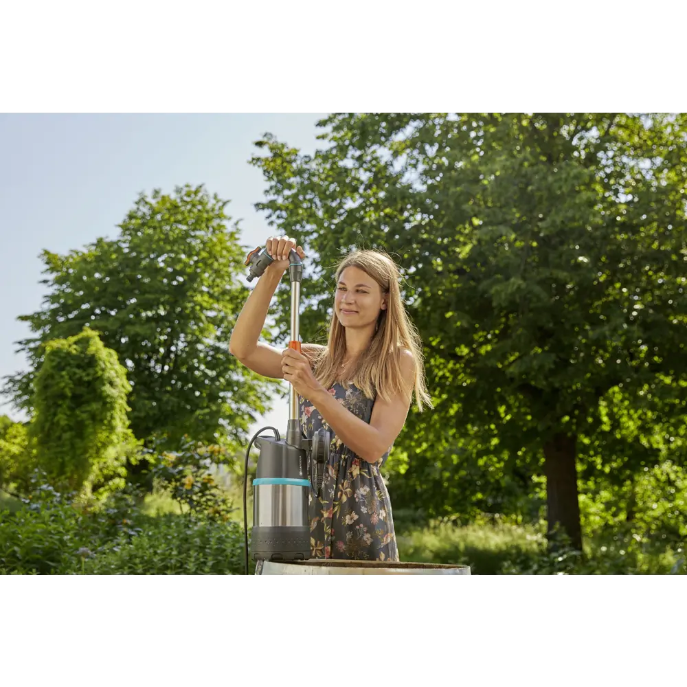 Насос садовый для полива из бочки Gardena 3inox, 4700 л/час STLM-2062847 - Вид №6