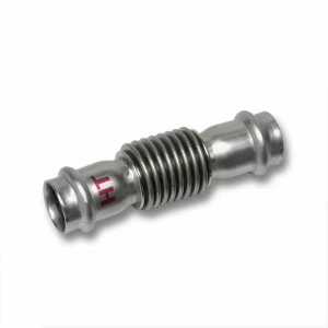 618872L15 SANHA 18872L пр.-фит. нерж., упл.фитон осевой компенсатор 15 мм