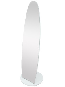 90862951 Зеркало напольное белый 157x50 см Стелла STLM-0414236 МЕБЕЛИК