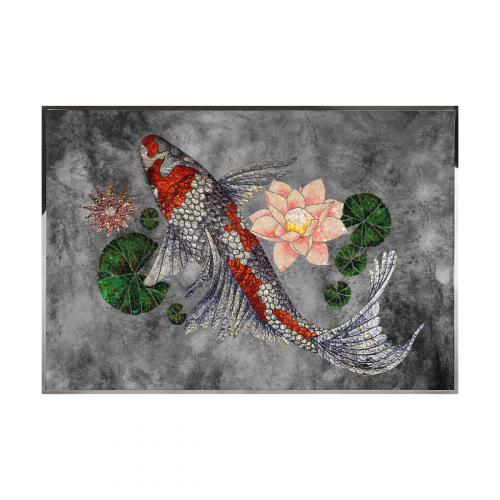 Koi Carp Смешанная техника Visionnaire 