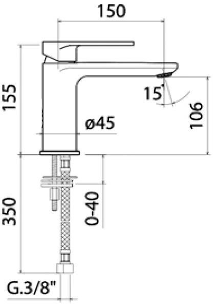 Jacuzzi Borea 0BO00286JA00  - Вид №1