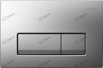 115.105.46.1 смывная клавиша DELTA51 пласт (хром мат) Santreyd 