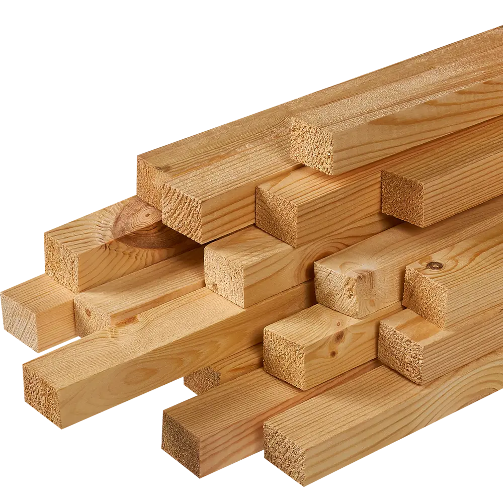 Брусок строганый 40x50x3000 мм хвоя сорт оптима ФГИС ЛК 82492916 STLM-2211563 Santreyd  - Вид №1