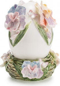 10673558 Lamart Фигурка Lamart Palais Royal Пасхальное яйцо 13,5см на подставке , керамика Керамика