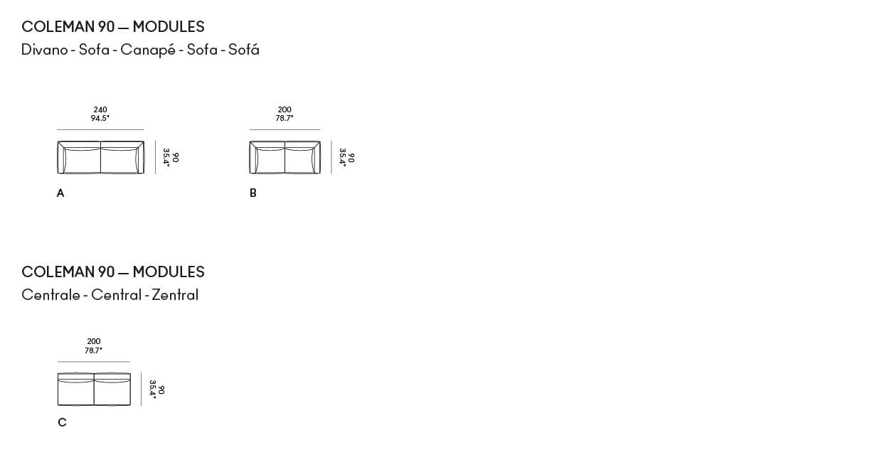 Sectional sofa Casamania & Horm Coleman ARCH-00132596 - Вид №10