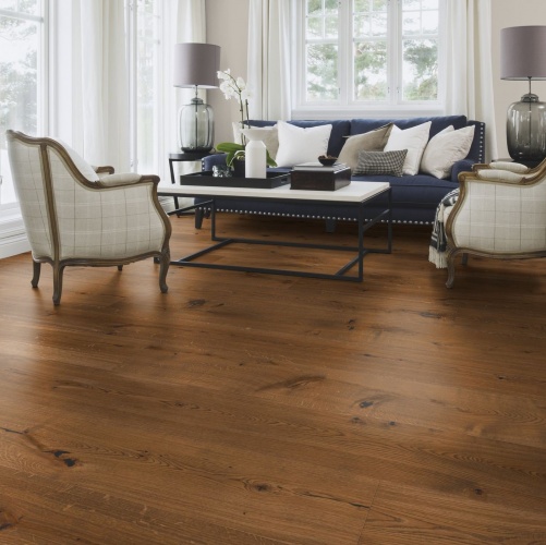 Инженерная доска Boen Chaletino Antique Дуб Рустик (Гладкая) 2750х300 мм EACYVKFD - Вид №8