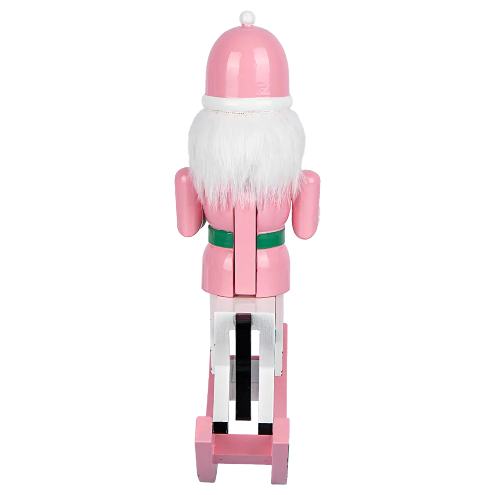 89368998 Декоративная фигура Щелкунчик на коне 30x24.5 см розовый STLM-1522201 Santreyd Christmas - Вид №3