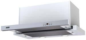 0199386 Вытяжка телескопическая KRONA KAMILLA power 600 inox 3P серебристый/серебристый