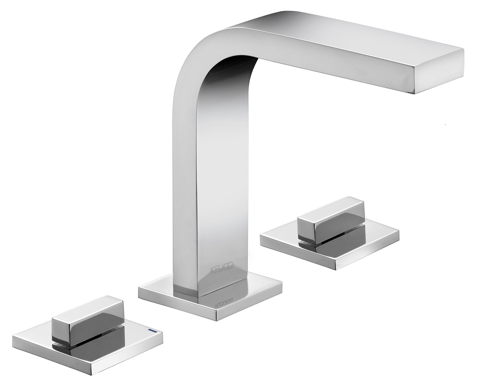 51115030100 Смеситель для умывальника на 3 отверстия 150 KEUCO Edition 11