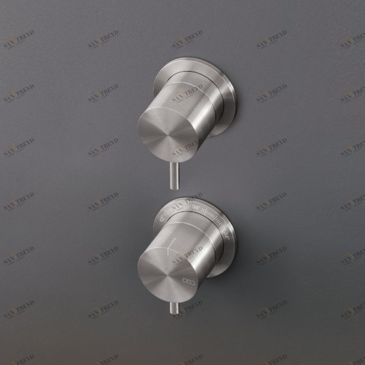 Термостатический смеситель для душа набор с запорным клапаном  MIL121 CEADESIGN 