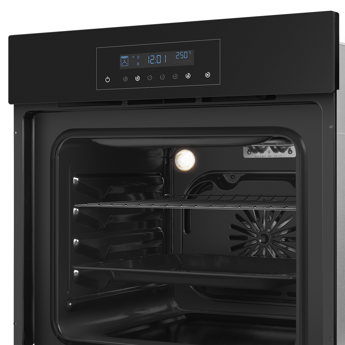 9100948 Электрический духовой шкаф HOMSair OEH606BK черный STDN-0131813 - Вид №5