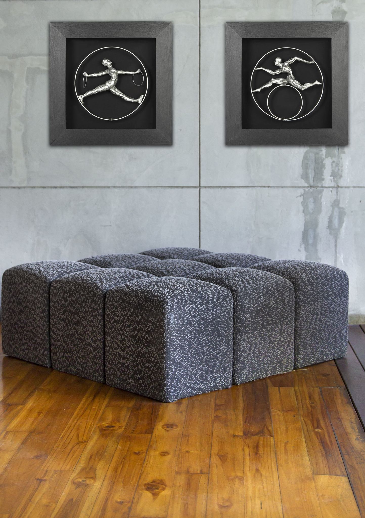 20906B Панно "Гимнаст 2" Decoridom Santreyd  - Вид №2