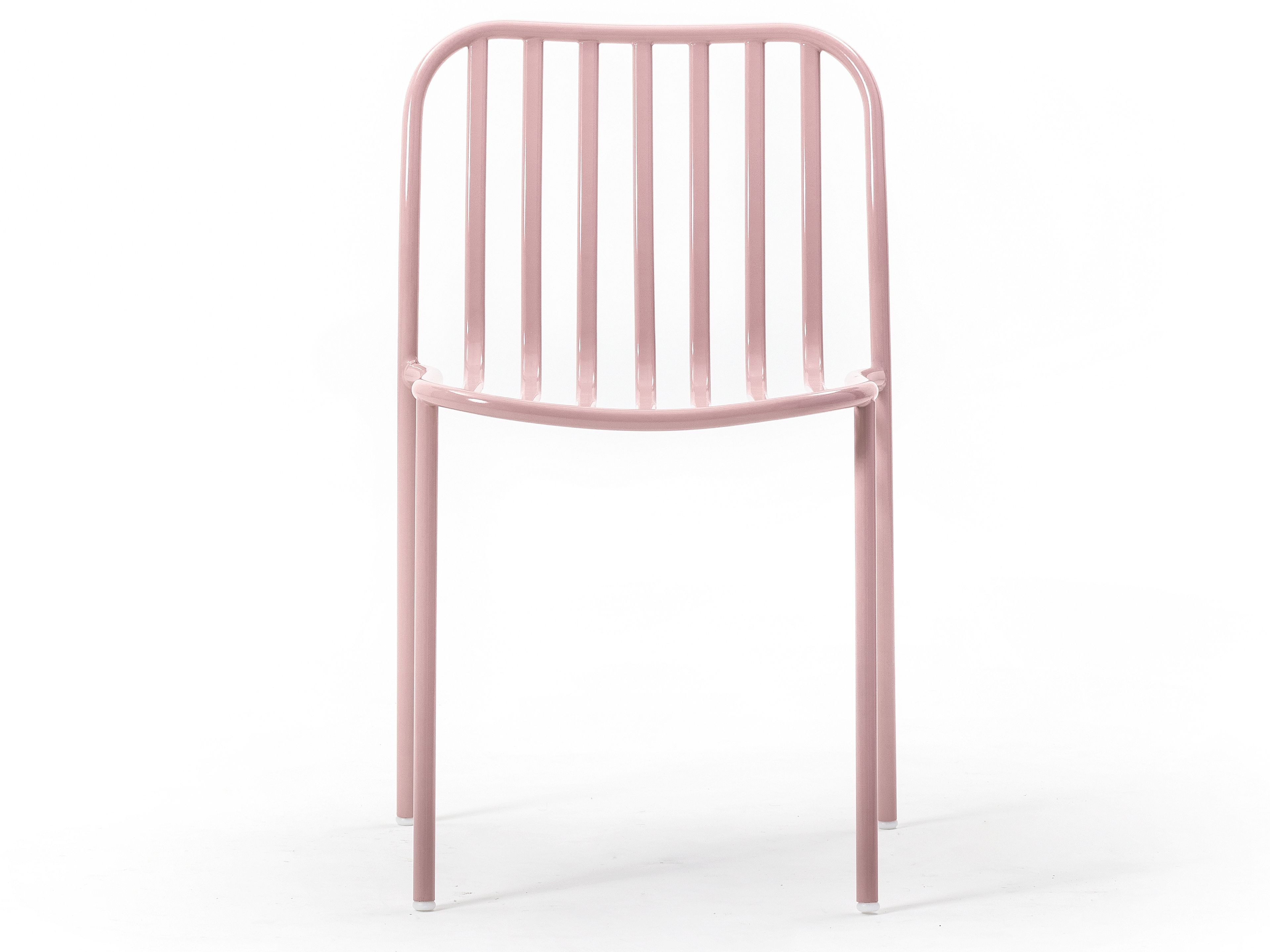 Металлический штабелируемый стул с открытой спинкой TrabA' Metis ARCH-00141371