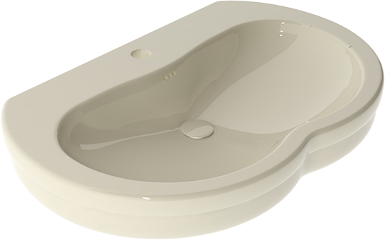 TILAV7513 Подвесная раковина настенная GSG CERAMIC OZ