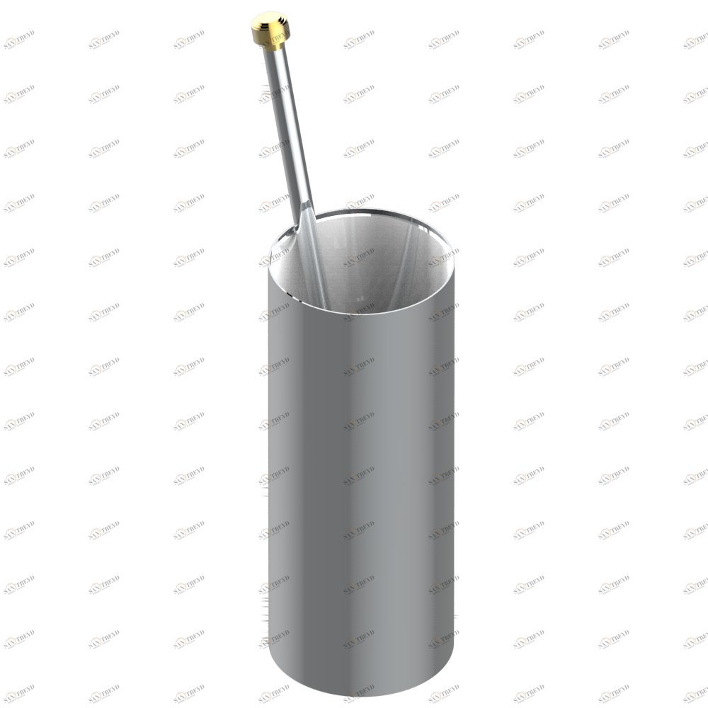 G2M-4700 Стакан напольный и щётка для унитаза Thg-paris Faubourg - чёрный фарфор - с рукоятками Хром/золото G2M-4700 CAT.A