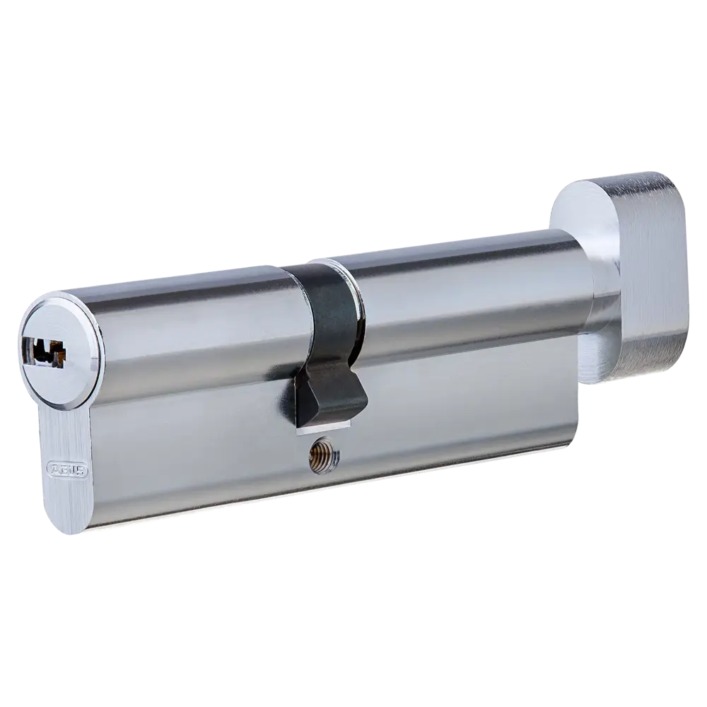 Цилиндр Abus 40х50 мм, ключ/вертушка, цвет никель 82389994 STLM-2049133 D6