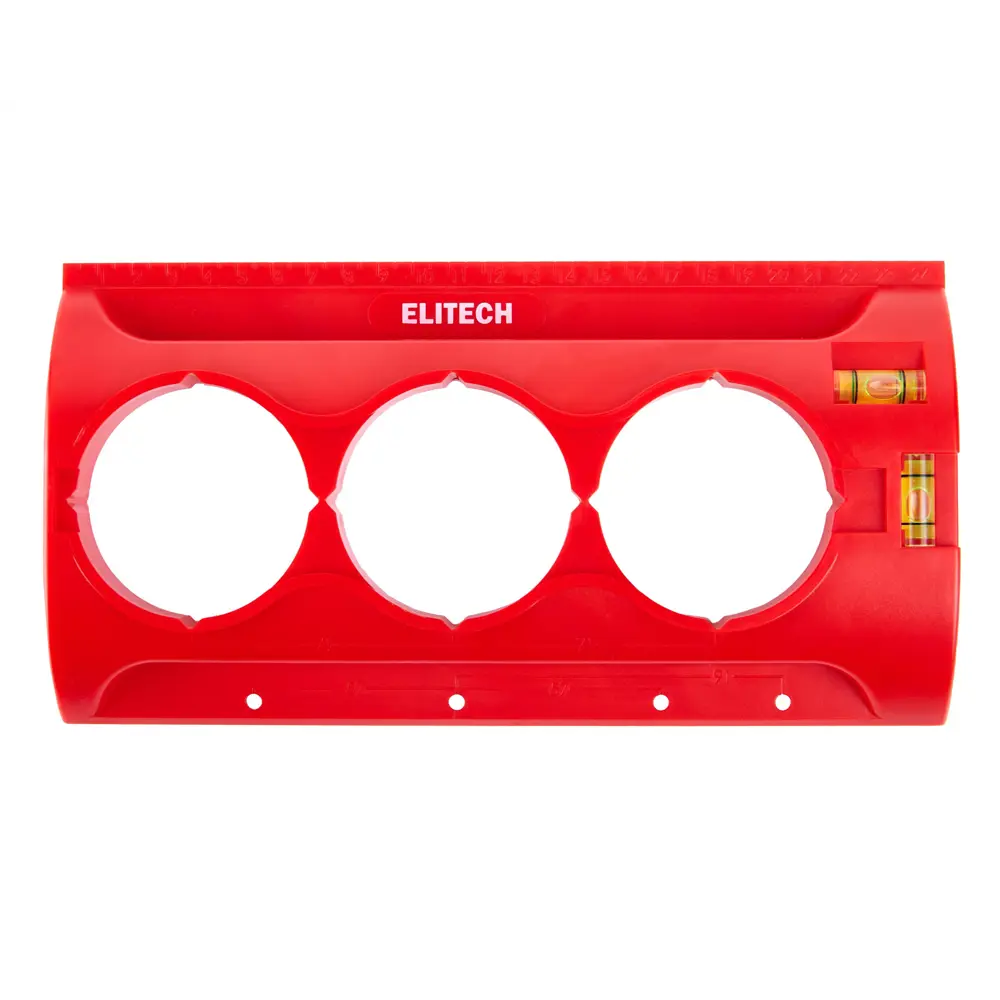 Шаблон Elitech для точного монтажа розеток с уровнем 89407174 STLM-1579075