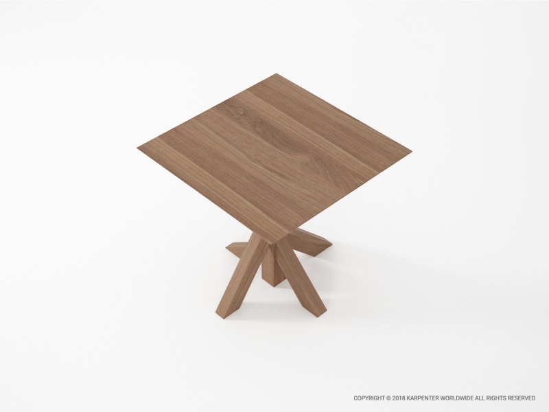 483_1075 Квадратный обеденный стол Karpenter Ki - Вид №2
