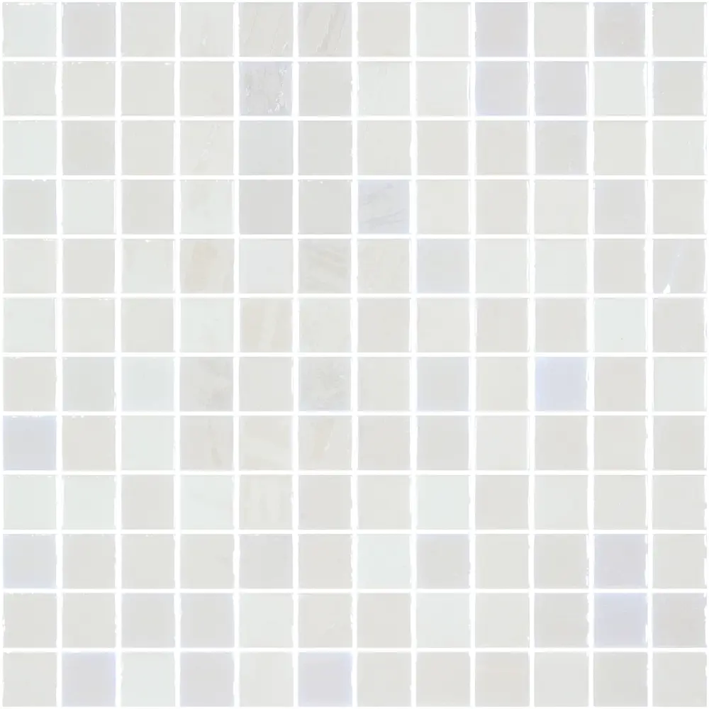Мозаика Pietra Opalo Blanco стекломасса 31.1x4.9 см цвет белый Santreyd Мозаика Onix STLM-2075228 - Вид №2