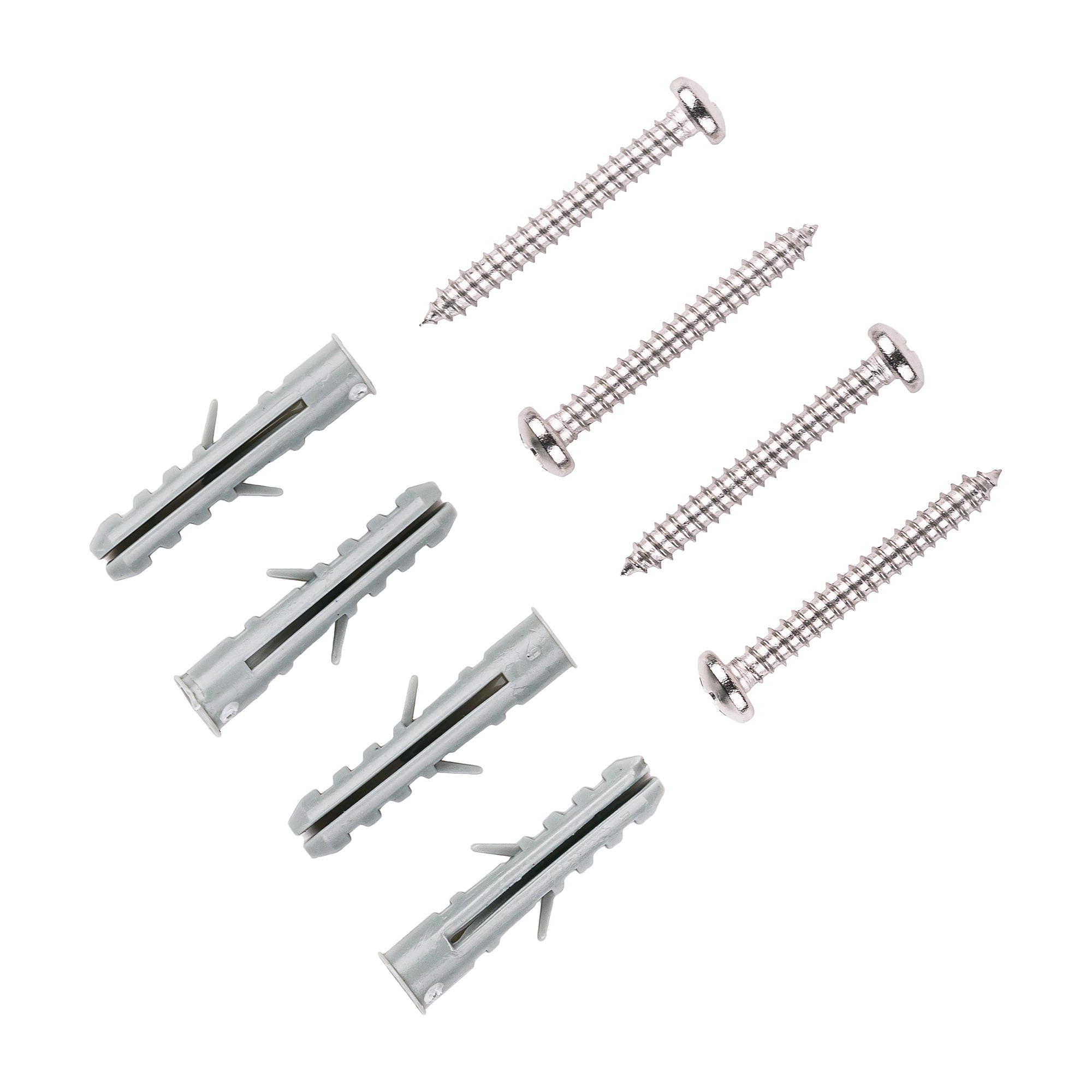 82484980 Полка двухъярусная прямая 28х12х38 см цвет хром Модулус Santreyd  - Вид №3