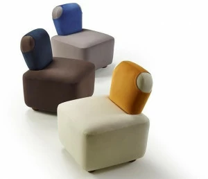 Promemoria Кресло обитое бархатом Indigo tales