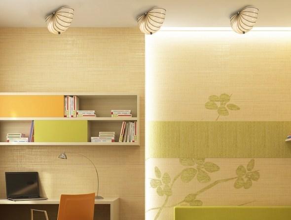 Siru Потолочный светильник из муранского стекла  Mc 406-020  - Вид №1