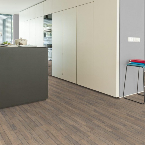 Паркетная доска Haro 4000 Series Top connect Табакко-Серый Терра Ретро структурированный Дуб Рустик с брашью (Текстурированная) 2200х180 мм 532982 - Вид №4