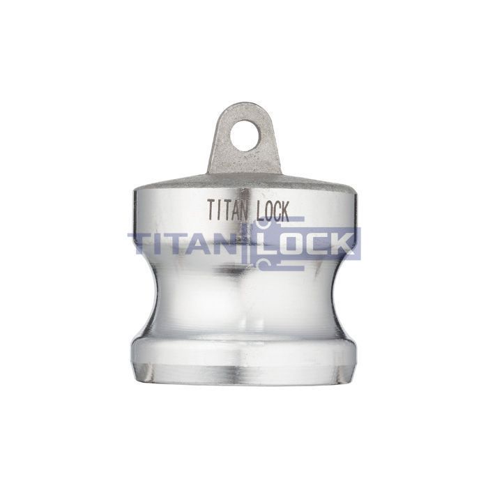 Камлок алюминиевый тип DР, заглушка для розетки 1/2", TL50DPAL TITAN LOCK 
