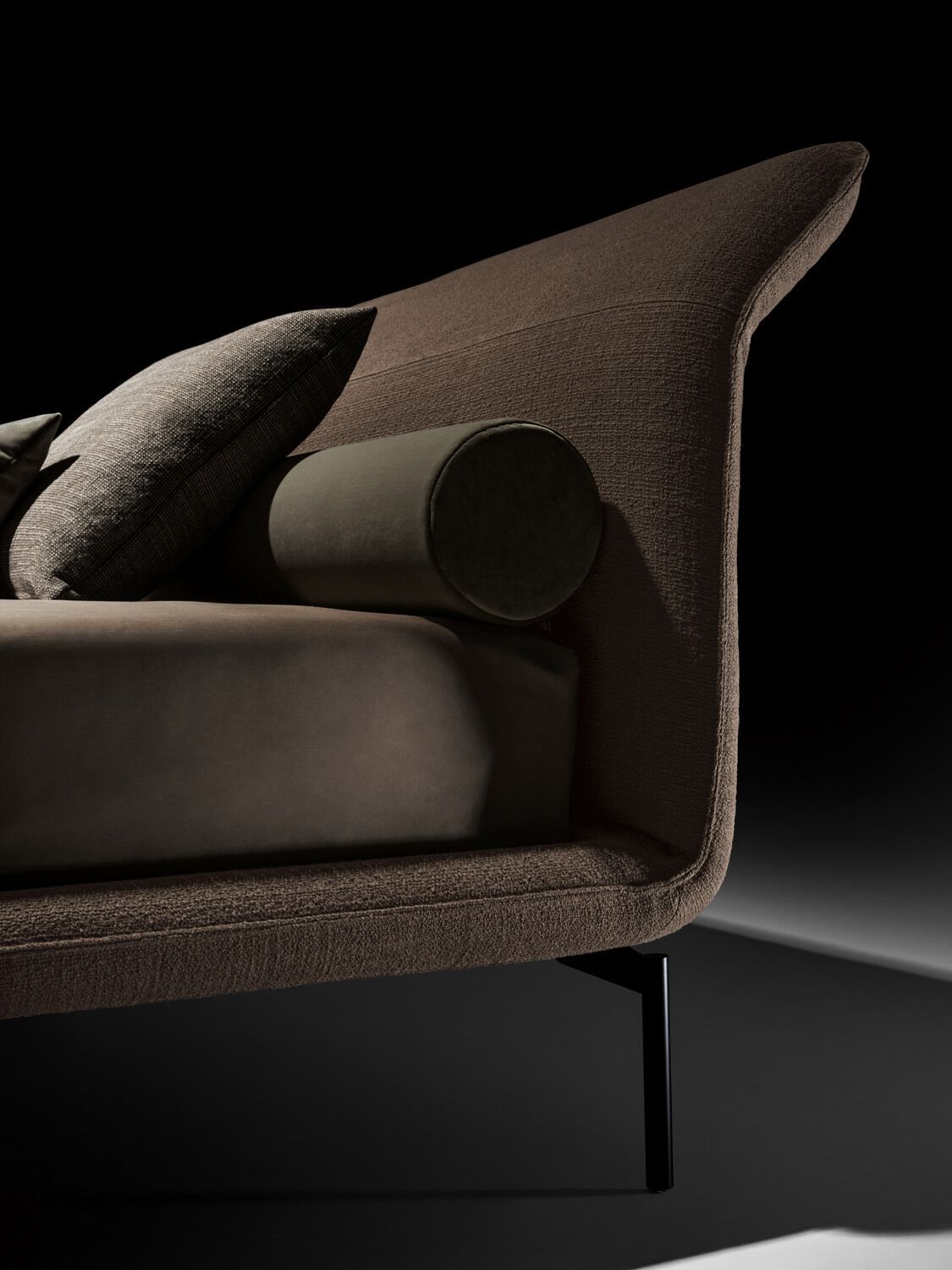 Двуспальная кровать из ткани с мягким изголовьем Twils ELLE ARCH-00136001 - Вид №6