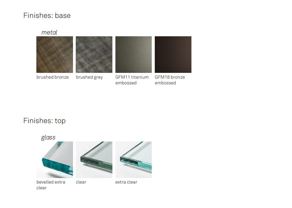 Стальная и хрустальная овальная консоль Cattelan italia Butterfly ARCH-00106284 - Вид №3