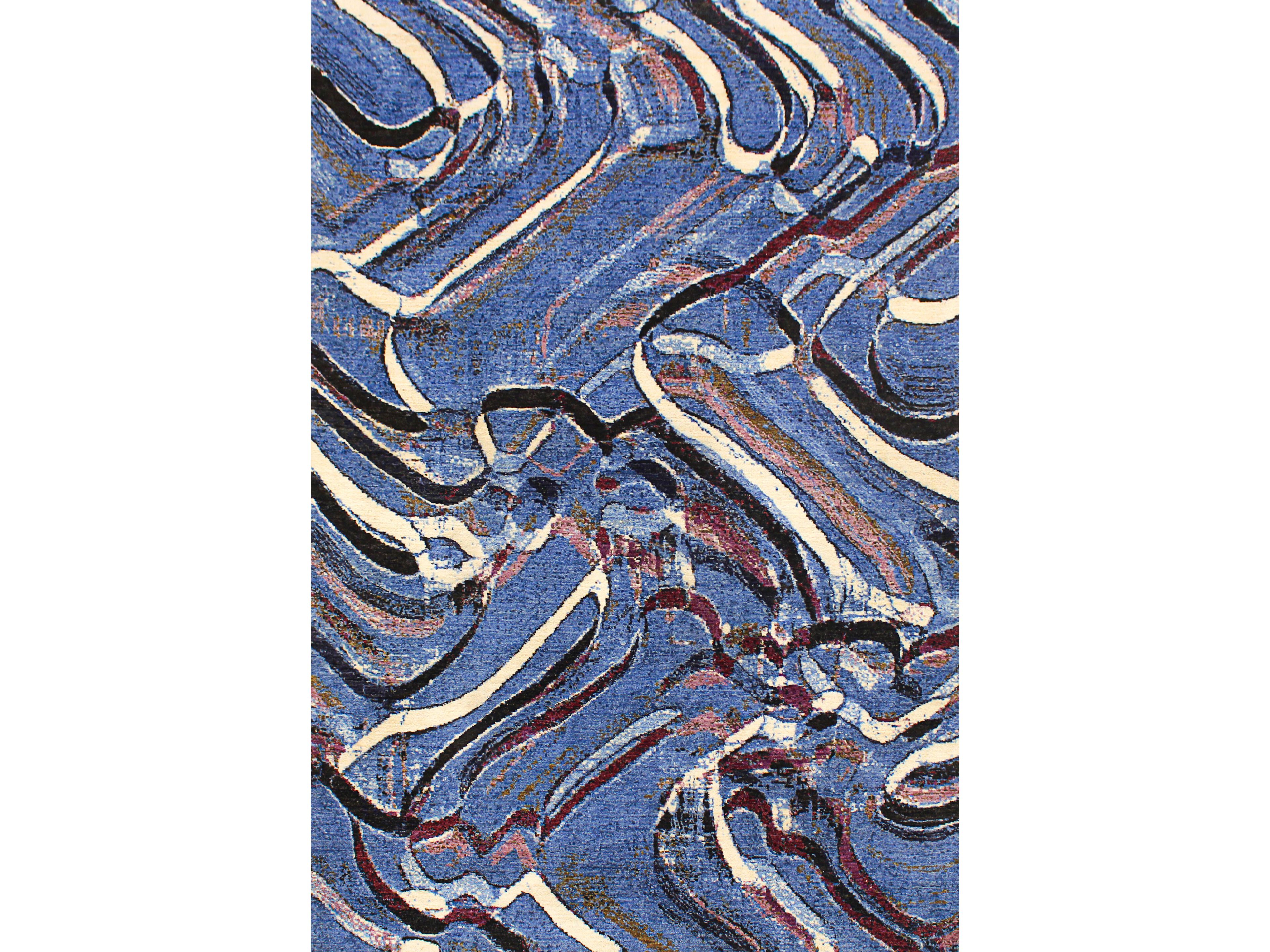 Прямоугольный ковер с рисунком из шерсти Zollanvari SINUA ARCH-00051970 - Вид №1