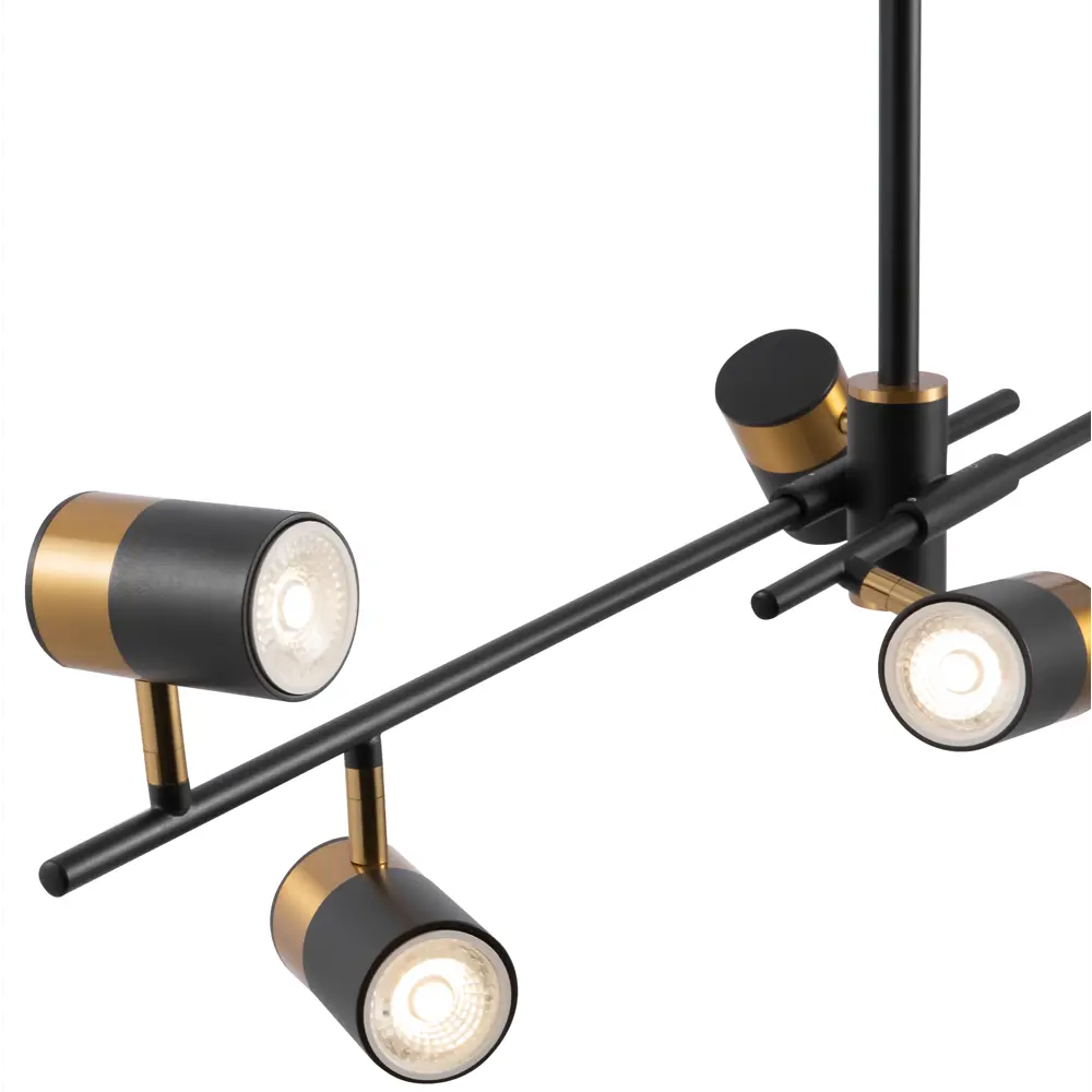 Подвесной светильник Freya Enzo - стильная черная люстра на планке 88241773 STLM-0922078 - Вид №9