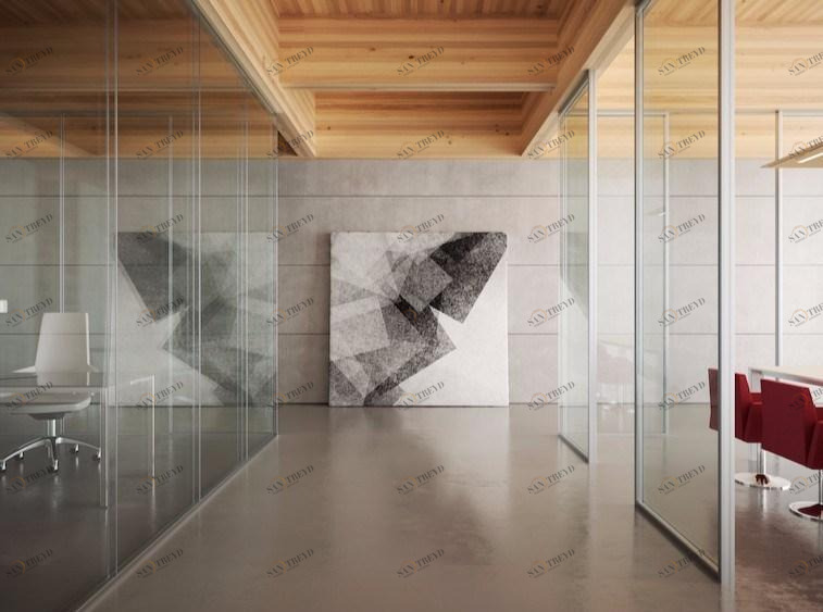 MASCAGNI Подвижная стена из алюминия и стекла Allinone sun-id-1375815