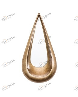 Зеркало-капля настенное Tara PUSHA ДИЗАЙНЕРСКИЕ 062670 Бронза 