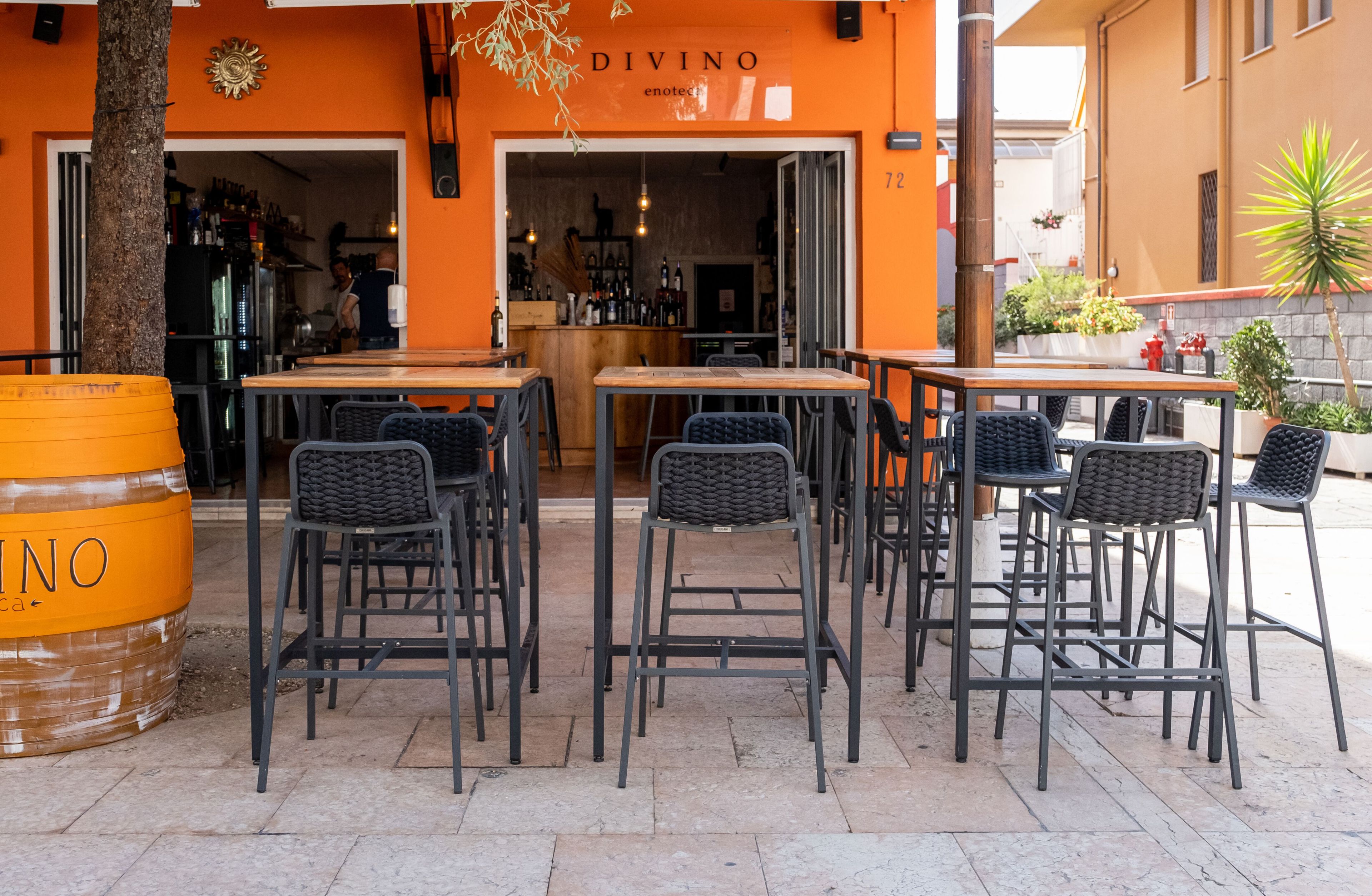 Высокий садовый стул DRIGANI Nida ARCH-00086616 - Вид №2