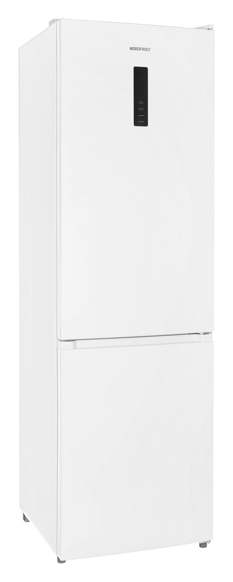 9944657 Холодильник с морозильником   Nordfrost RFC 390D NFW белый STDN-0054811