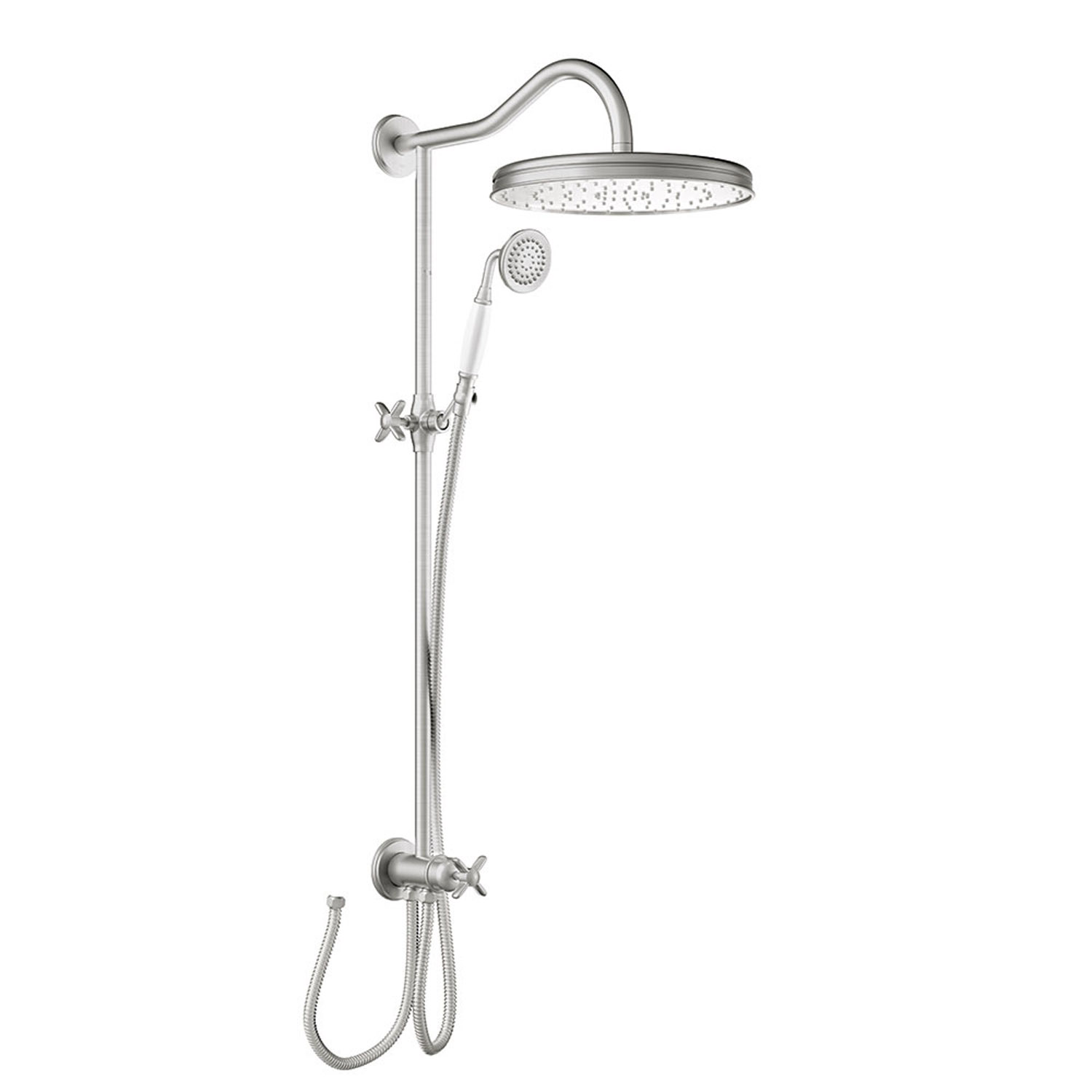 Набор душевых брусьев TRES CLASIC регулируется для любого типа крана-24247601AC TRES 