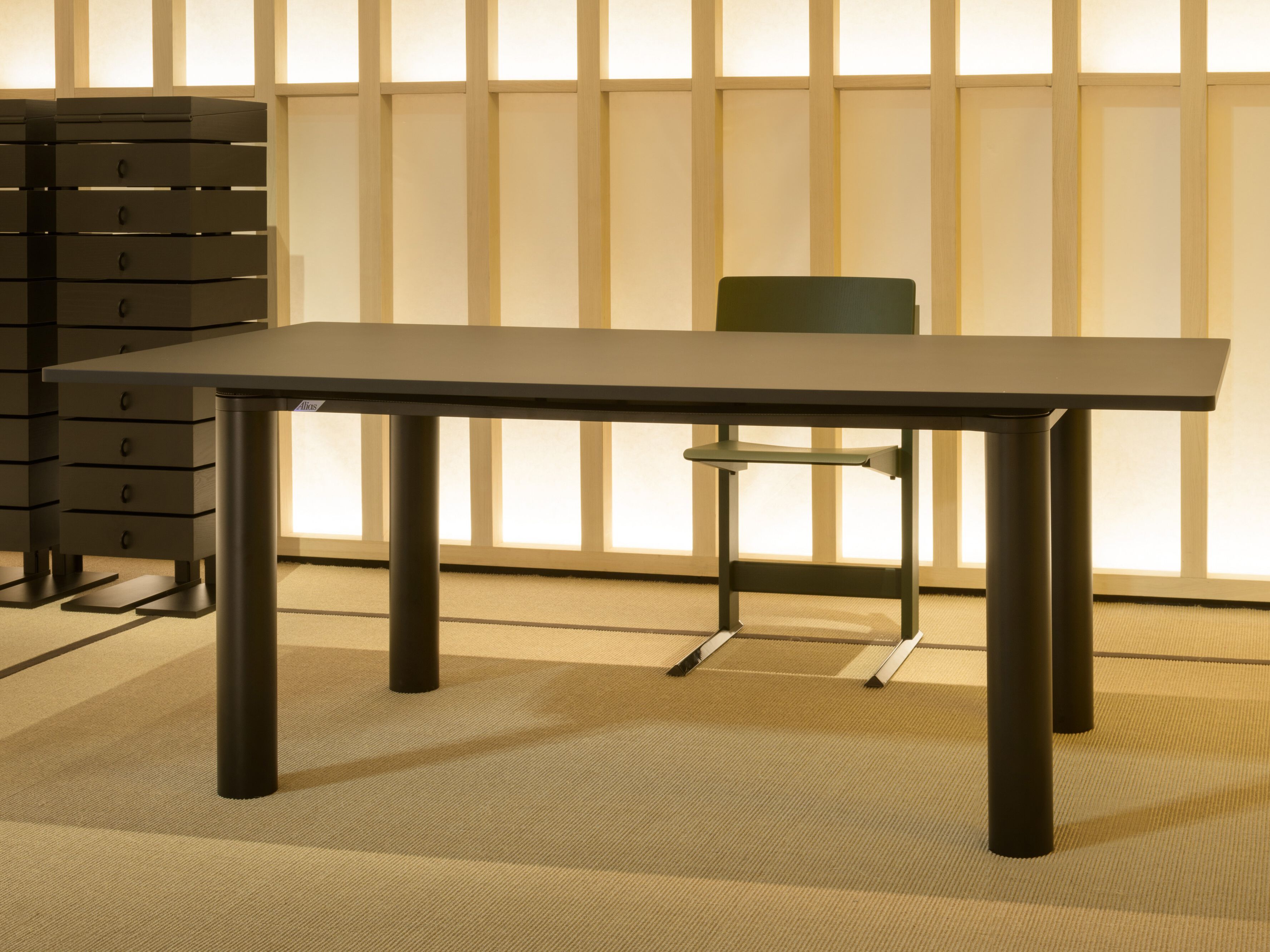 Деревянный прямоугольный стол с регулируемой высотой Alias NASTRO ARCH-00150648 - Вид №8