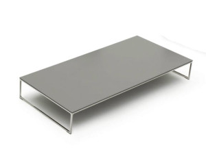 Низкий прямоугольный журнальный столик для гостиной