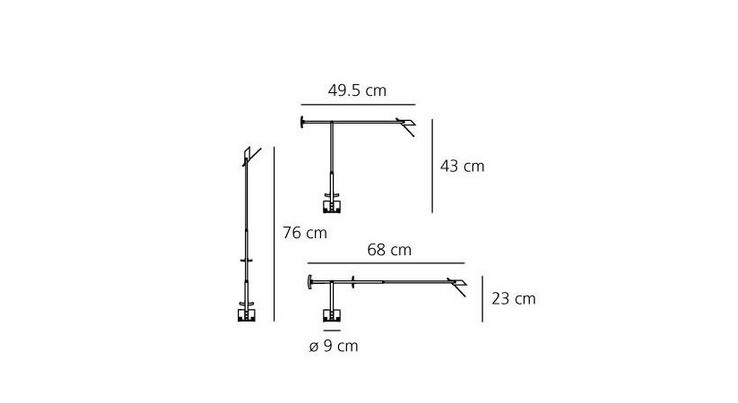 Artemide Tizio A008100 лампа настольная 57775 - Вид №4