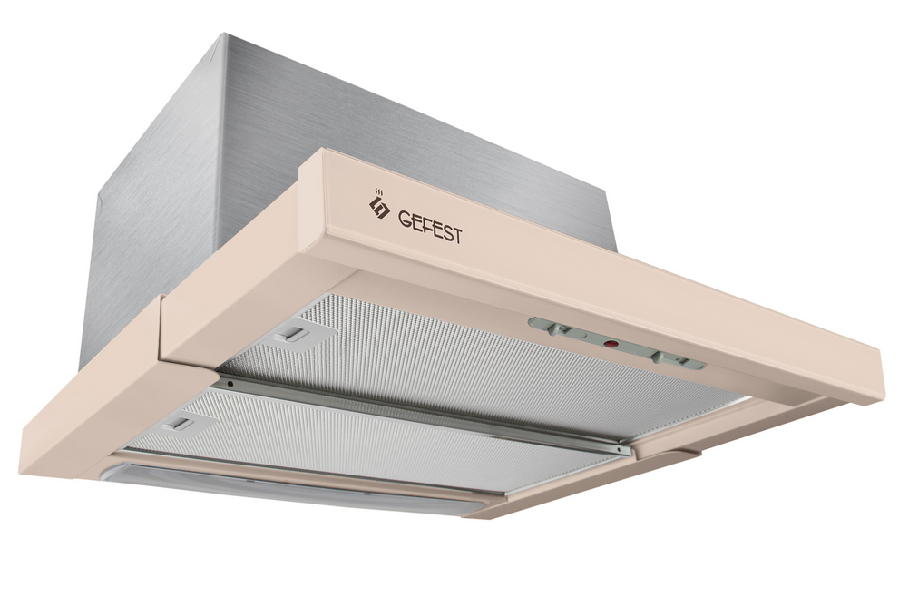 9055827 Вытяжка телескопическая ВО 4501 В81 бежевый/бежевый GEFEST STDN-0046004