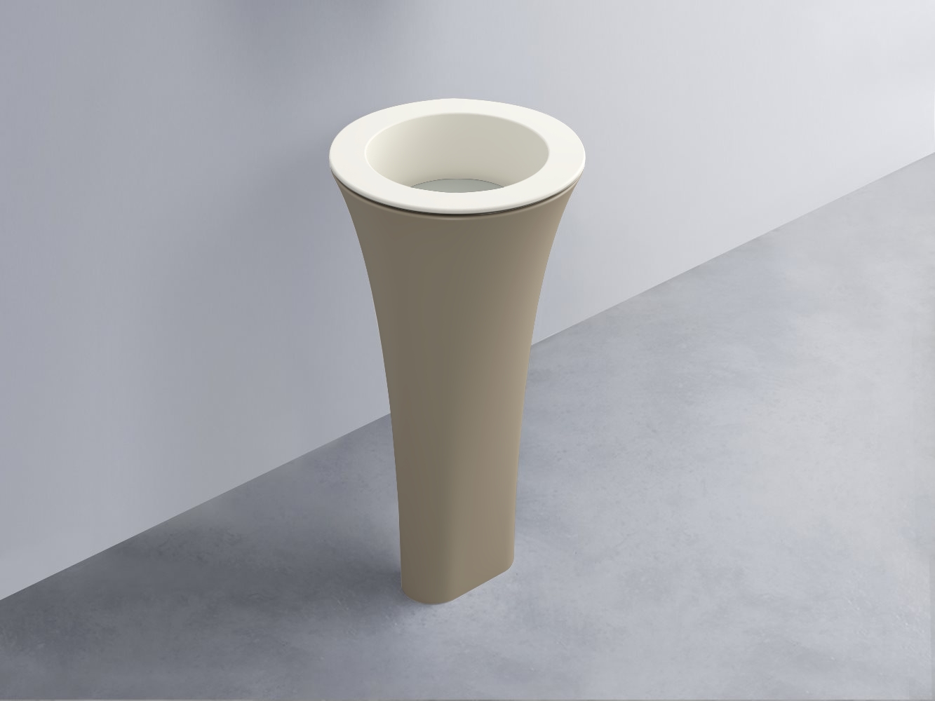 AMLA45-TL+AMPILT-PM+AMCOLT-AV Раковина Amedeo Tondo отдельностоящая cielo Enjoy + Amedeo Ceramica Cielo